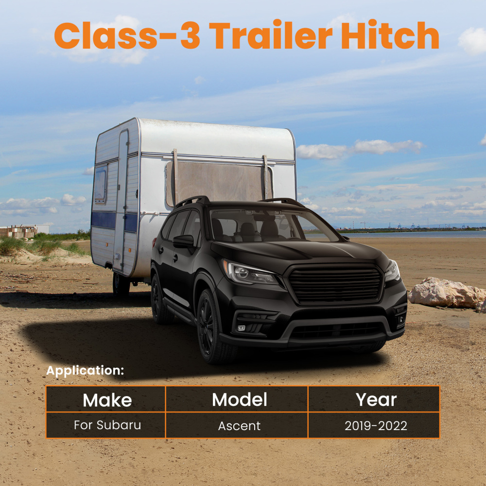 Class 3 Trailer Tow Hitch Towing Receiver compatible for Subaru Ascent All Styles 2019-2024