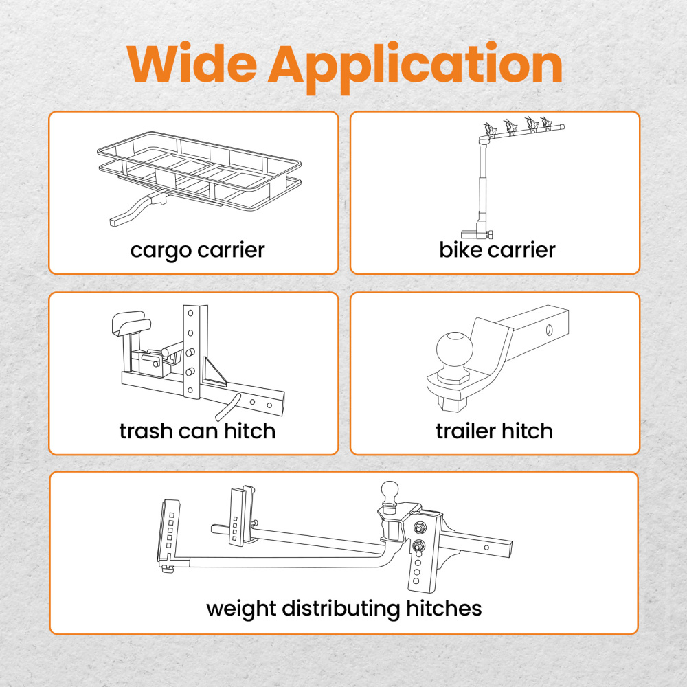 Class 3 Trailer Tow Hitch Towing Receiver compatible for Subaru Ascent All Styles 2019-2024