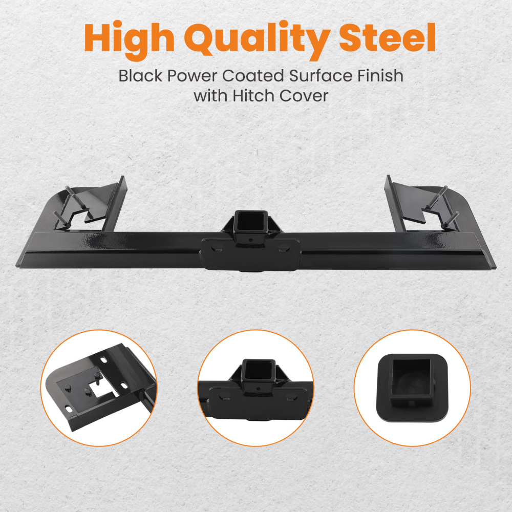 2 inch Steel Trailer Hitch Tow Hook Receiver Rear compatible for Tesla Model Y 2020-2024