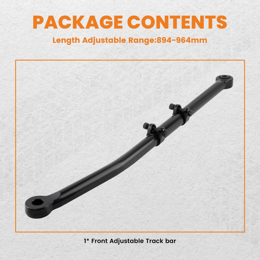 Front Adjustable Track Bar 0-8 Lift compatible for Ford F250 F350 2005-2016 4X4 4WD