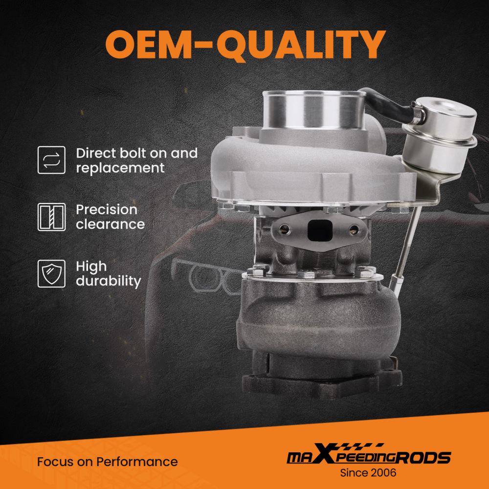 Turbo compatible for Charger Water Cooled compatible for Nissan Skyline R32 R33 R34 GTT RB25DET T3 430BHP Turbo compatible for Charger Water Cooled compatible for Nissan Skyline R32 R33 R34 GTT RB25DET T3 430BHP