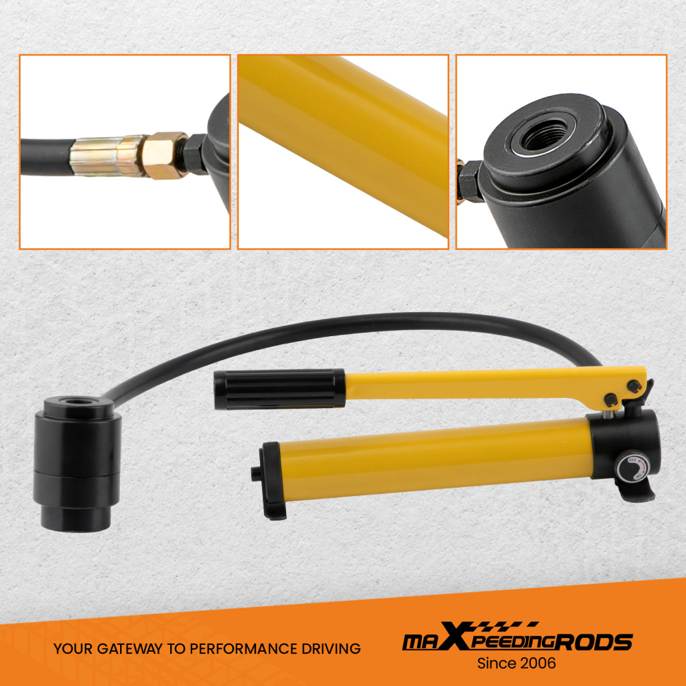 Hydraulic Exhaust Pipe Expander 10T Stretcher Tools Kit 1 5/8 To 4 1/4 78835