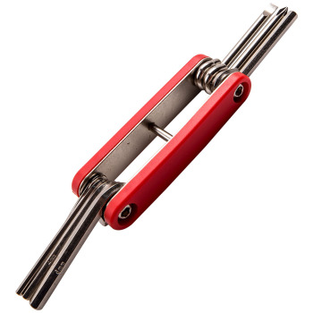 25x vélo de réparation de vélo roue libre Retirer Home Mechanic Folding Tool Kit