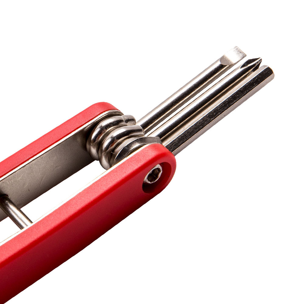 25x vélo de réparation de vélo roue libre Retirer Home Mechanic Folding Tool Kit