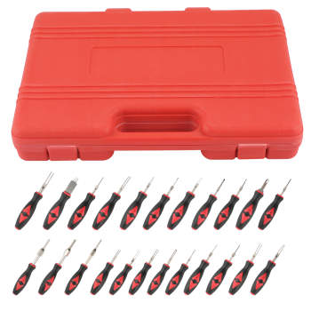 23pcs Automotive connector terminal release Electrical Terminal Removal Tool Kit
