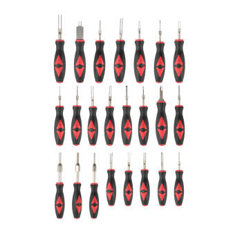23pcs Automotive connector terminal release Electrical Terminal Removal Tool Kit