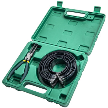 Engine Piston Ring Compressor Plier Set Car Motorcycle Repair Tools 62-140mm