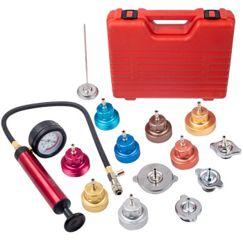 Car Radiator Cooling System Leak Detector Kit Coolant Pressure Test Head Gasket