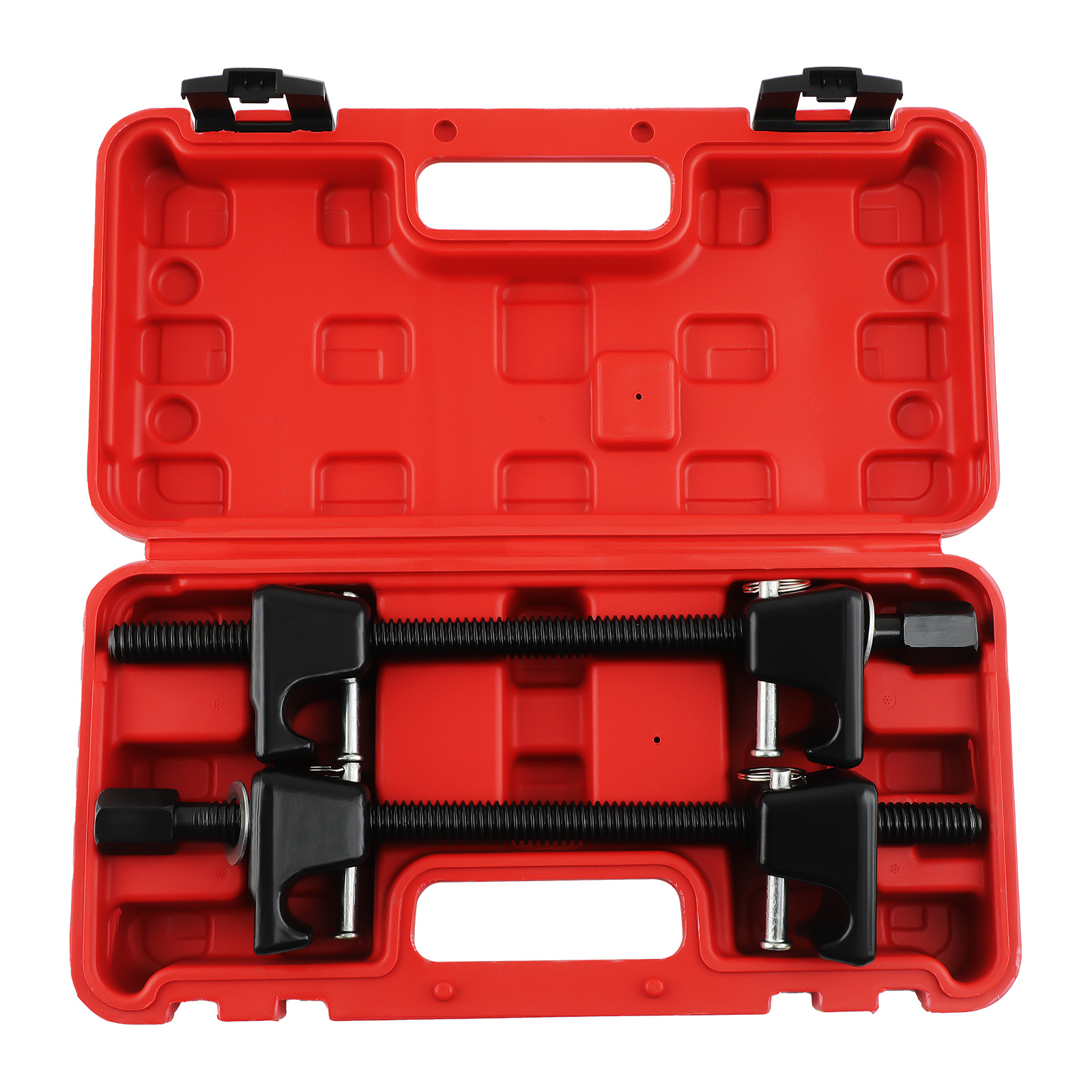 1 Pair 300mm Coil Spring Compressor Clamp Heavy Duty Car Truck Auto Shock Tool-image-TTK-SC-2-Z2