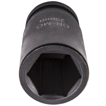 12pc 3/4 pouces Jeus de douilles à impact profond à prise longue portée 24-41mm