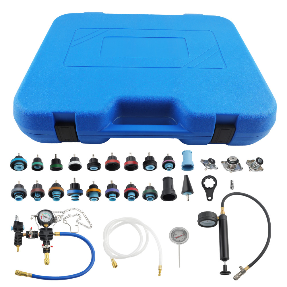28PC Universal Radiator Pressure TesterVacuum Cooling System Pressure Tester