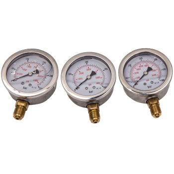 Hydraulic Pressure Gauge Test Kit Excavator Portable Tester
