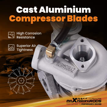 Turbo for Snowmobiles Quads Rhino Motorcycle 4X4 vehicle VZ21 RHB31 TURBINE