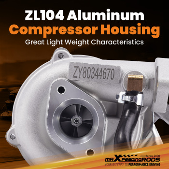 VZ21 Turbocharger Turbo for Small Engines Snowmobiles Motorcycle ATV RHB31