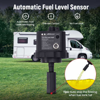12V DC Gasoline Electric Fuel Pump Extend Running Time For MXR2300 MXR3500