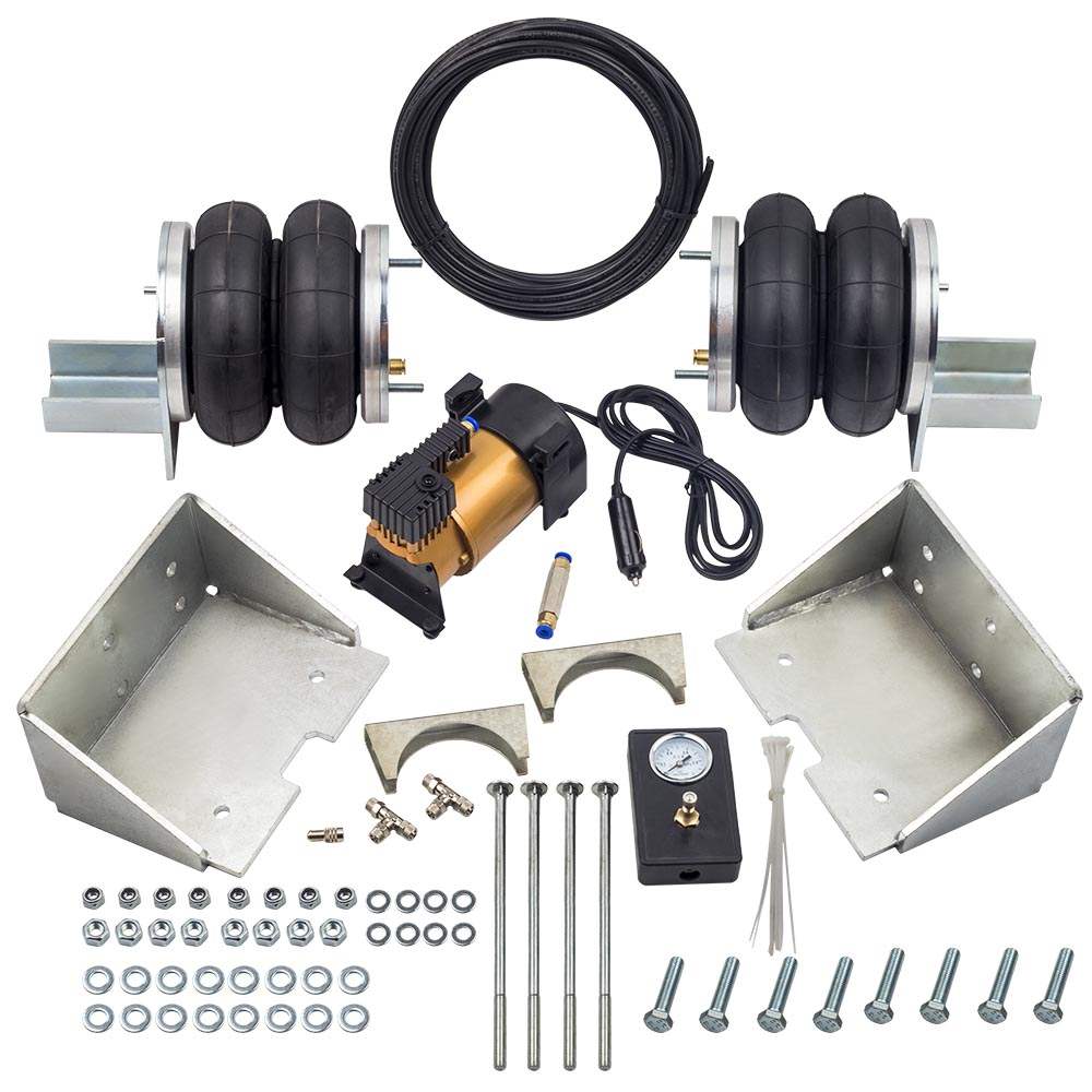 Bolsa de resorte de suspensión neumática + Kit de compresor de 12 V Compatible para Iveco Daily 35S 2006-2014