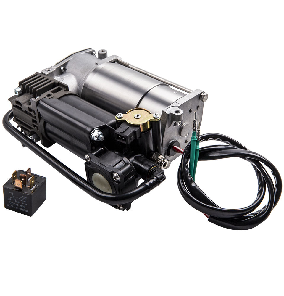 Air Suspension Compressor Pump compatible for Audi A6 Allroad 4FH C6 3.0 TDI 3.0L W/ Relay