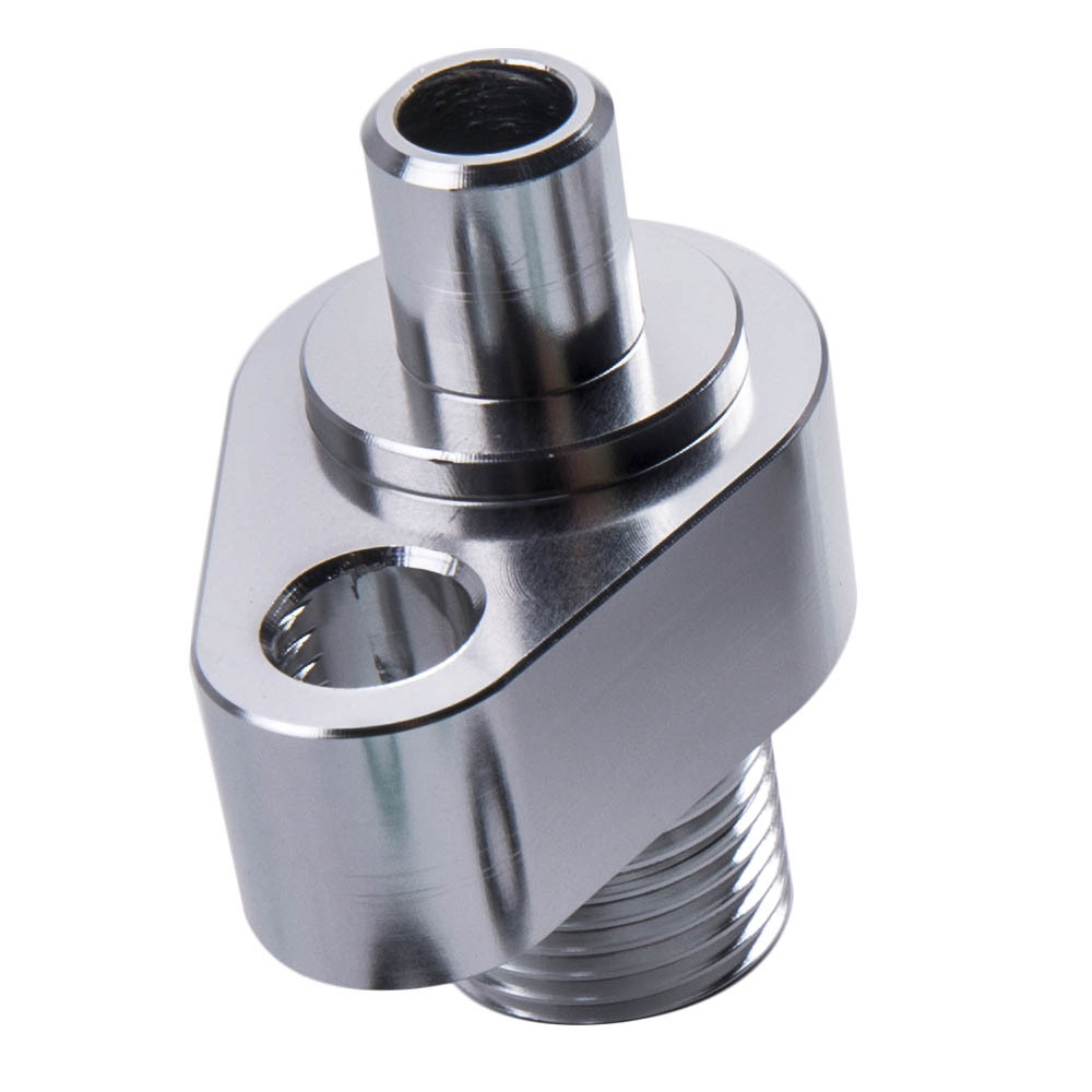 For A/C Compressor Adapter Fittings Kit compatible for 10S17F and 10S20F for LS Engine Swap