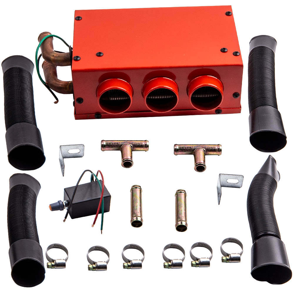 Universal Under Dash Car Heater 3 Holes 12V 80W Car Defroster Demister