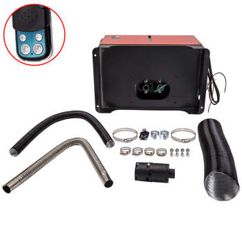 Diesel Heater LCD Monitor 1KW-5KW 12V diesel heater for Van Trucks Lorrys Boats Bus Car Red 5000W