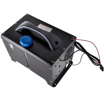 Diesel Heater 12V 1KW-5KW LCD Remote diesel heater for Van Trucks Boats Bus Motorhomem 4-H Black