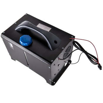 Diesel Heater 12V 1KW-5KW LCD Remote diesel heater for Van Trucks Boats Bus Motorhomem 4-H Black