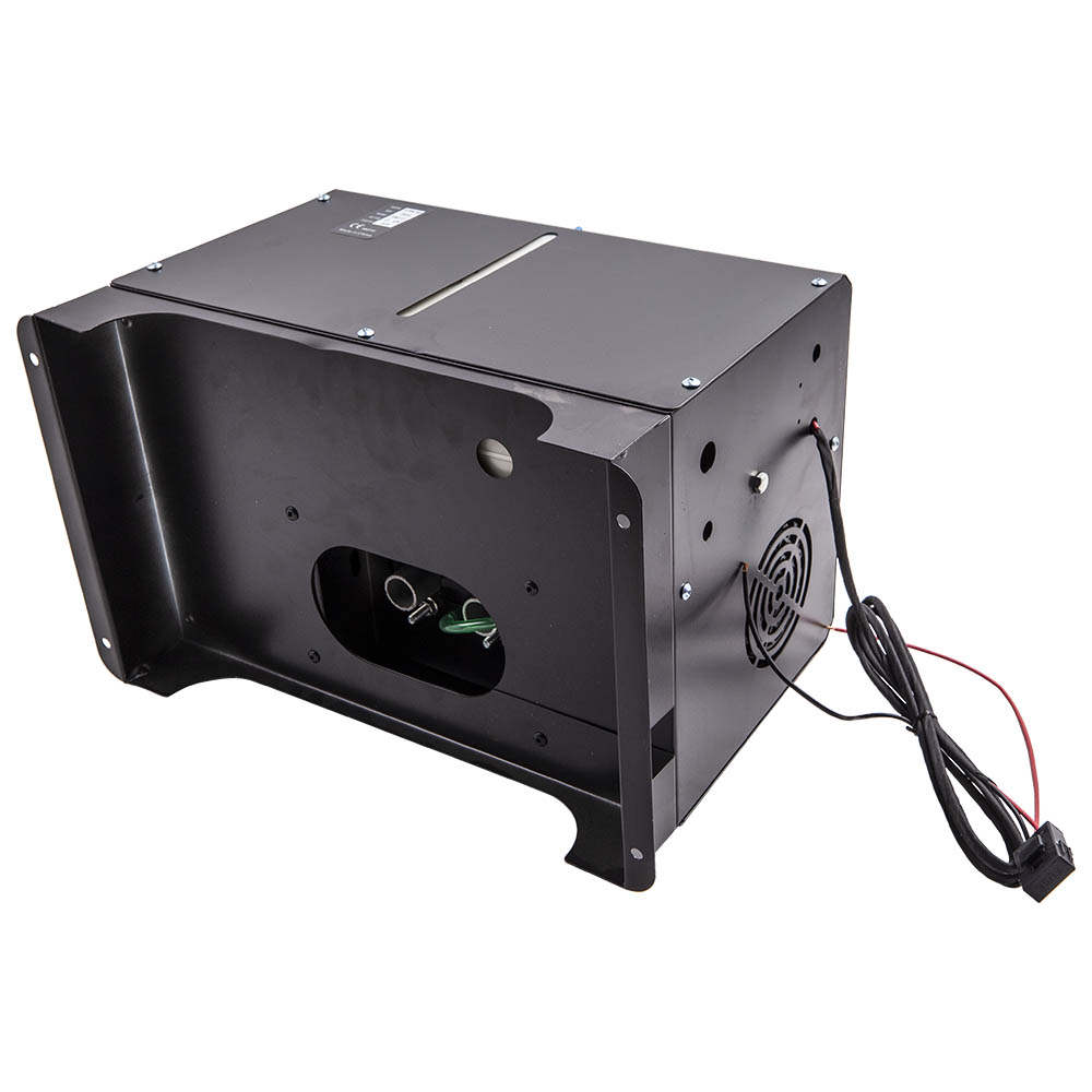 Riscaldatore diesel ad aria remota LCD 12V 5000W 5KW-8KW per camper per barche auto 4-H Nero