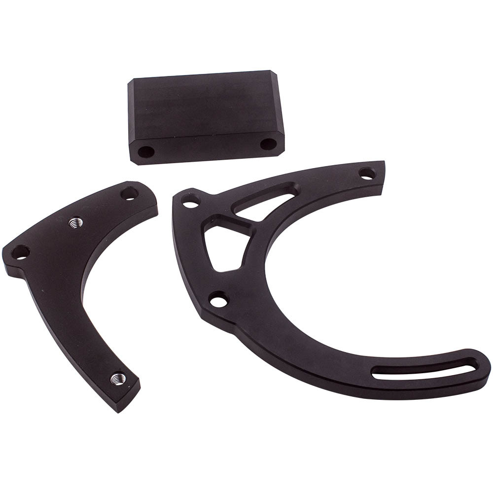396 454 427 BBC ALTERNATOR BRACKET MOUNT Set compatible For Chevy Passenger Side