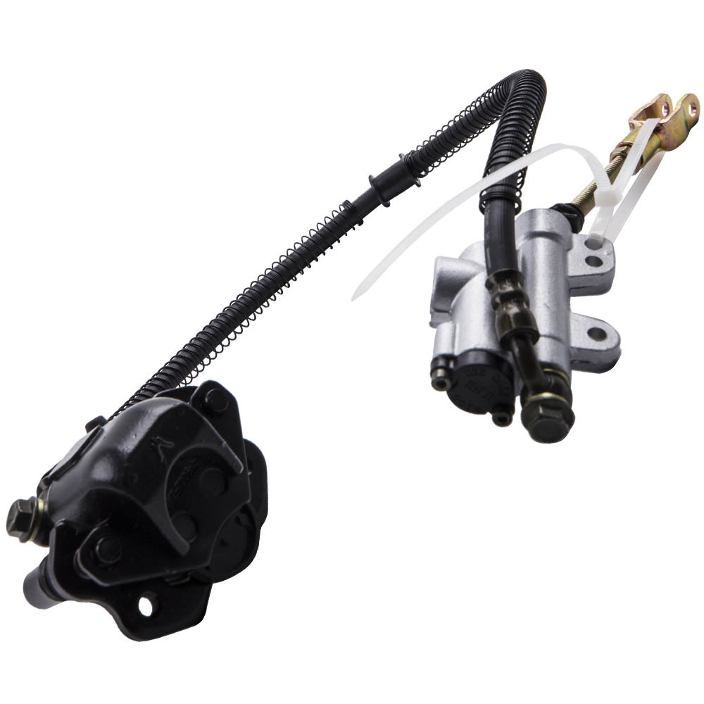 Best Rear Brake Assembly Master Cylinder Caliper For 50 90 110 125 CC ATV Quad