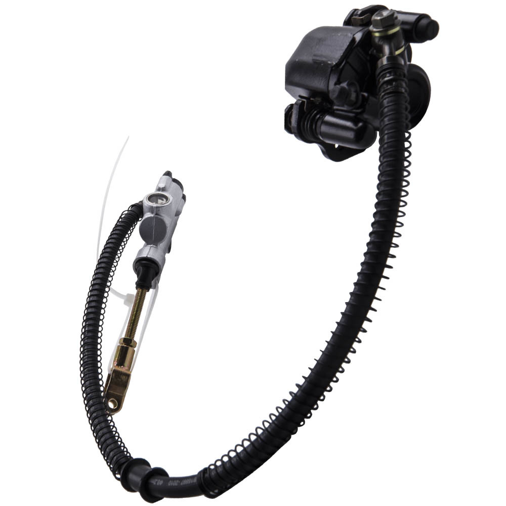 Best Rear Brake Assembly Master Cylinder Caliper For 50 90 110 125 CC ATV Quad