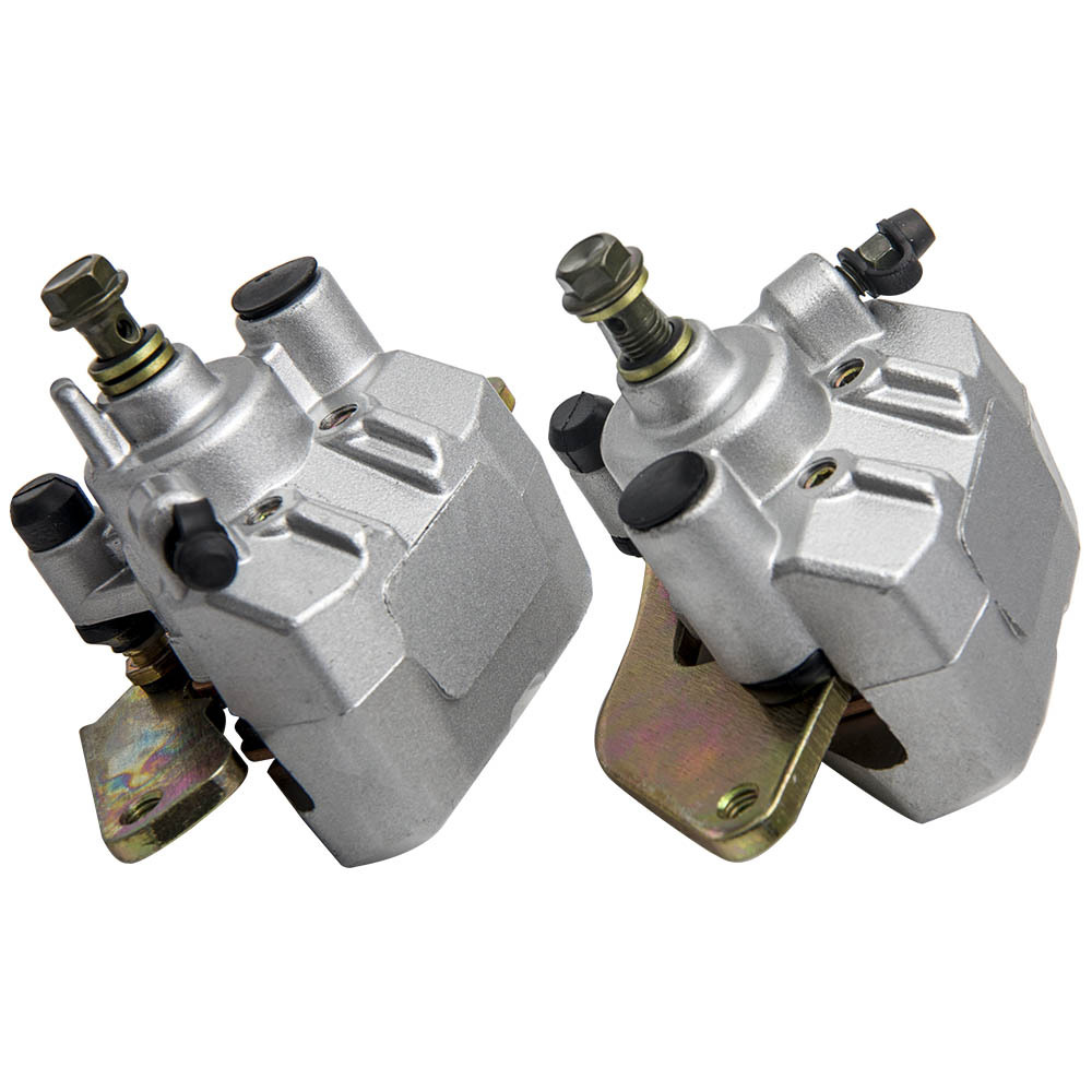 Front Left Right Brake Calipers compatible for Honda ATV Foreman Rubicon 500 Rancher 420
