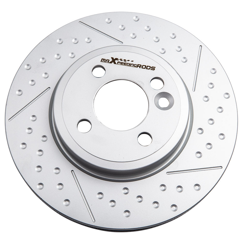 Front Brake Disc Rotor compatible for Mini Cooper R56 07-15 Roadster Cooper S (R59 2012-)
