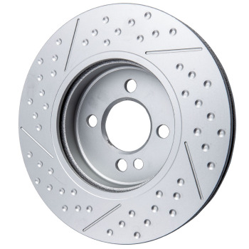 Front Brake Disc Rotor compatible for Mini Cooper R56 07-15 Roadster Cooper S (R59 2012-)