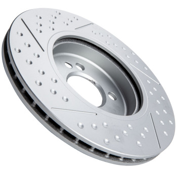 Front Brake Disc Rotor compatible for Mini Cooper R56 07-15 Roadster Cooper S (R59 2012-)