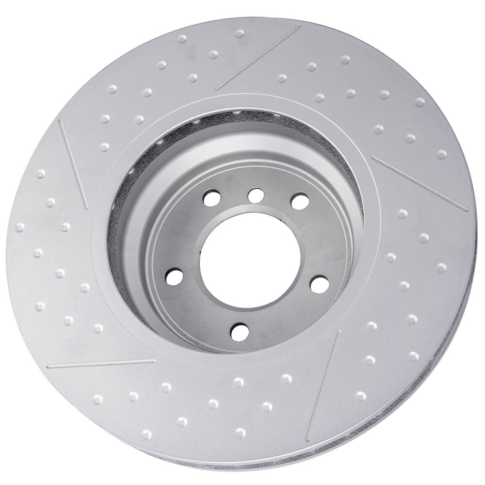 Right Sides Spoke Front Brake Rotors Dics compatible for BMW E90