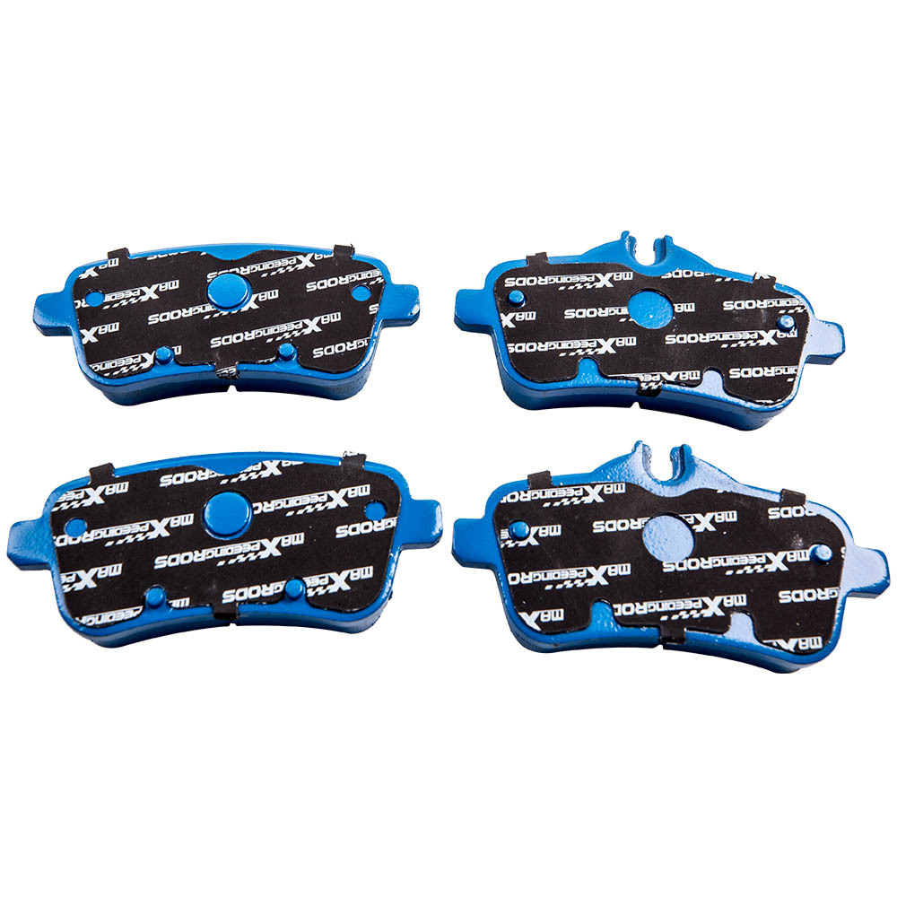 4x Trasero Pastillas de freno Kit compatible para Mercedes Benz GL500-4MATIC GL500-4MATIC