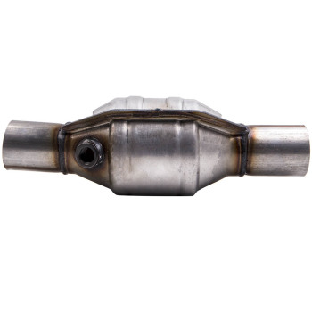 2pcs Universal Three-way High-Flow EPA Catalytic Converter Standard 2.25quot;
