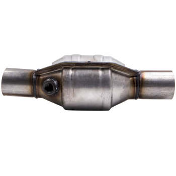 2pcs Universal Three-way High-Flow EPA Catalytic Converter Standard 2.25quot;