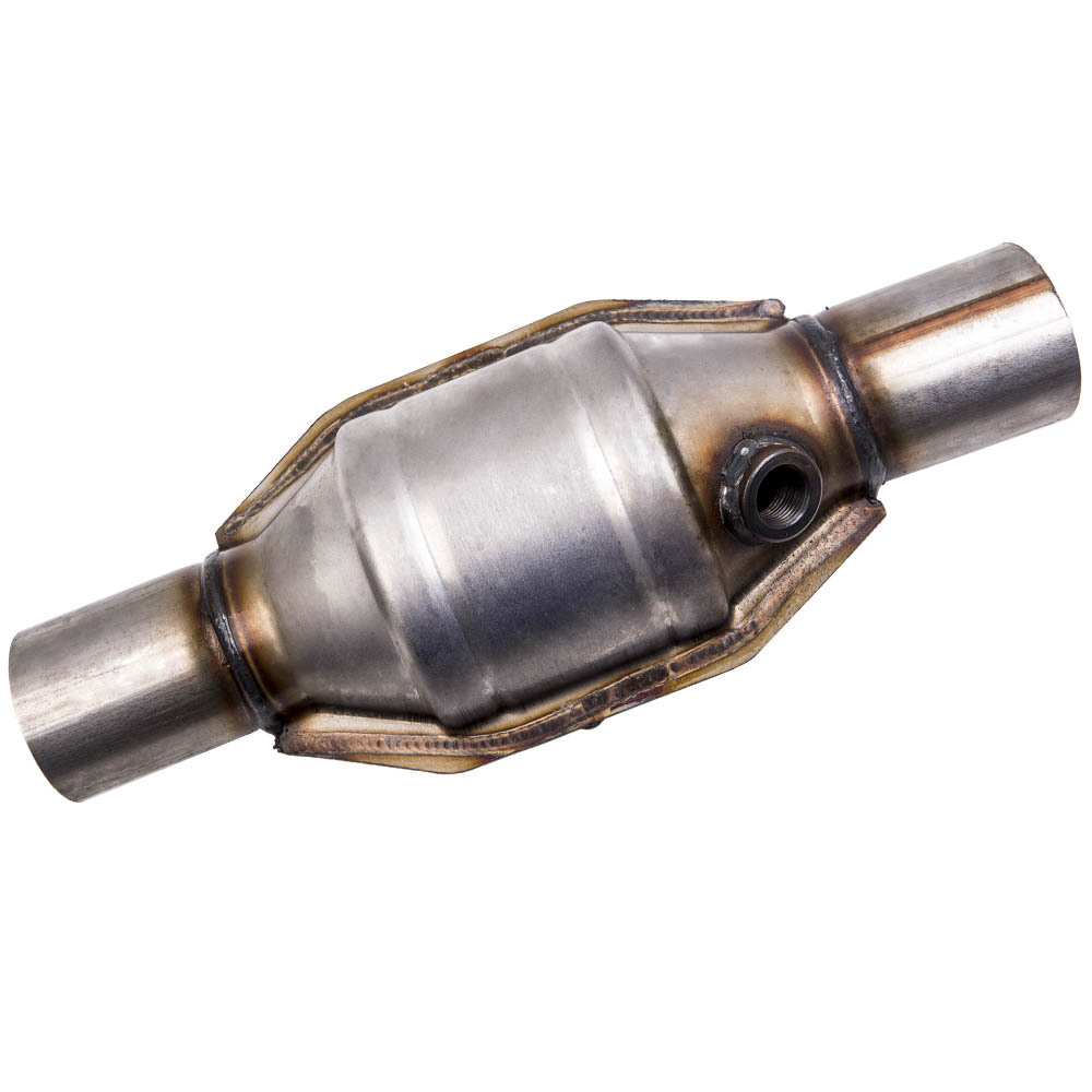 2pcs Universal Three-way High-Flow EPA Catalytic Converter Standard 2.25quot;