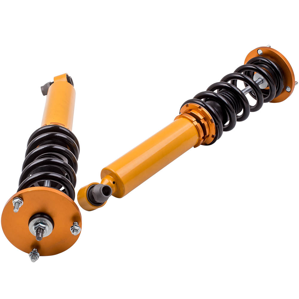 4x Amortisseurs Combinés Filetés shock struts compatible pour BMW Série 5 F10 F18 2016 newkit d'abaissement