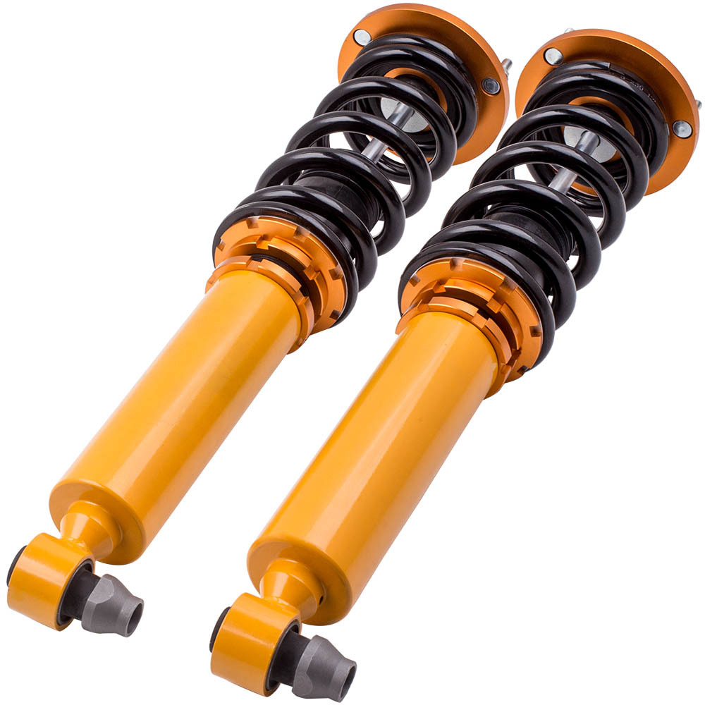 4x Amortisseurs Combinés Filetés shock struts compatible pour BMW Série 5 F10 F18 2016 newkit d'abaissement