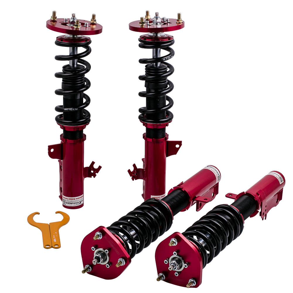 Compatible for Toyota Camry XV20 95-02 24 Steps Adjustable Damper Coilover Coilovers Struts Lowering Kit