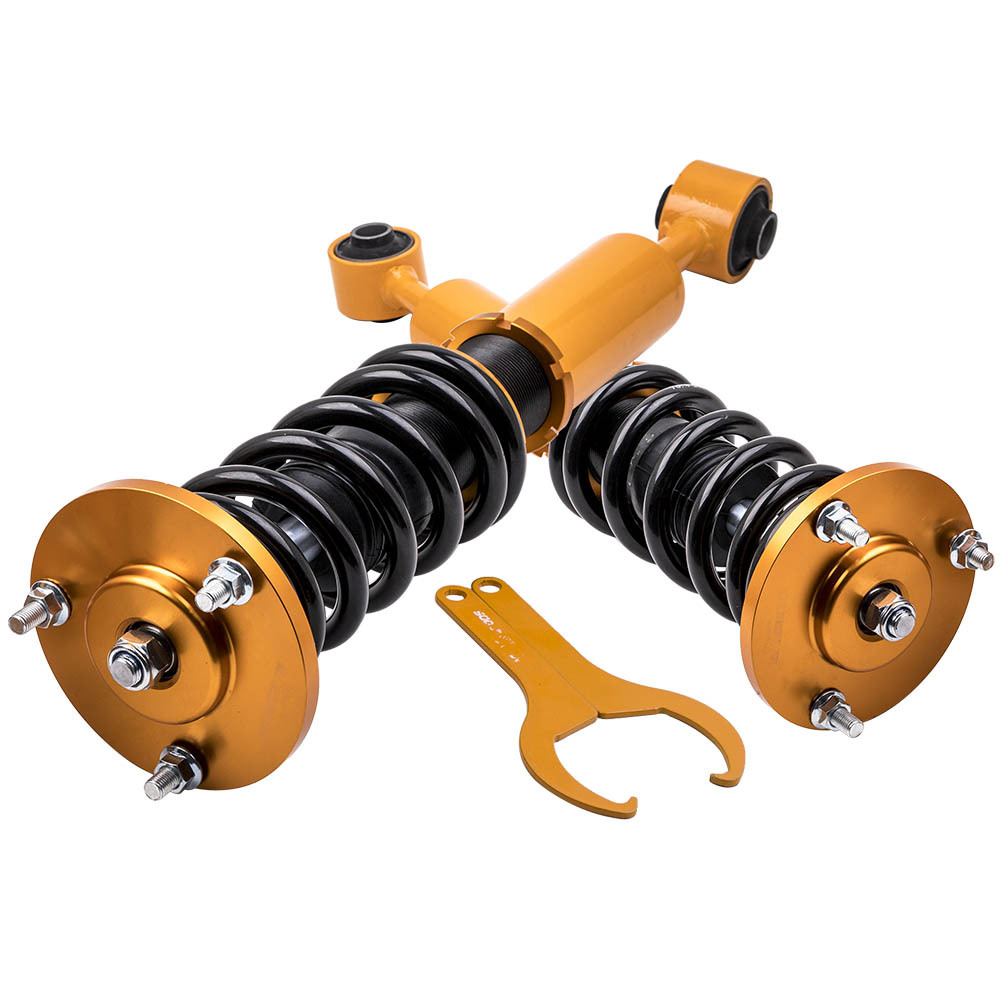 2pcs Rear Air to Coil Spring Strut Conversion Kits compatible pour Ford Expedition 03-06 newkit d'abaissement