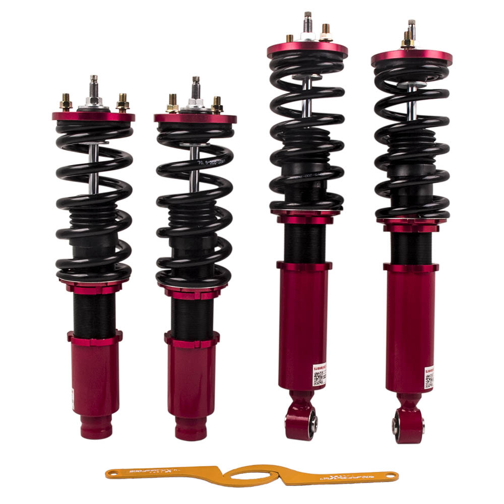 Coilovers Suspensión Ajustable Compatible para Honda CR-V 1996-2001 1st Gen. RD1-RD3 FWDAWD