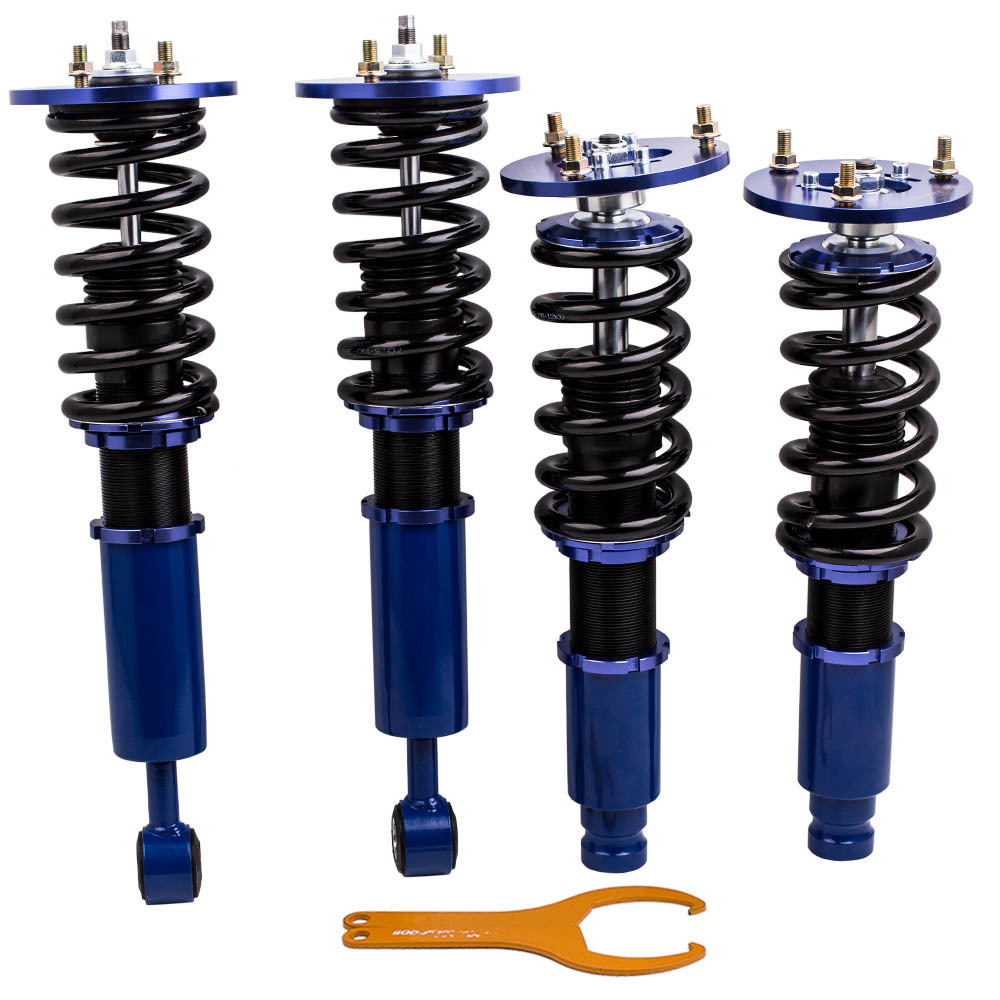4 Amortiguadores de Suspensión Coilover compatible para Mitsubishi Eclipse 2 95-99 compatible para Eagle Talon