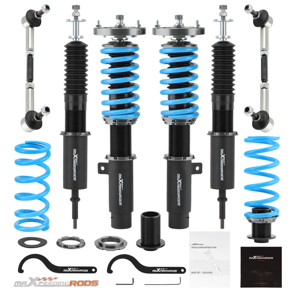 MaXpeedingrods Bras De Suspension Inférieur Réglable Arrière – BMW E36 E46 E83 E85 E86 E89 – Améliore Carrossage & Handling