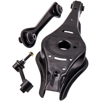 Rear Left Right Wishbone Control Arm Kit compatible for Audi A3 Sportback 8PA 2004-2013 New