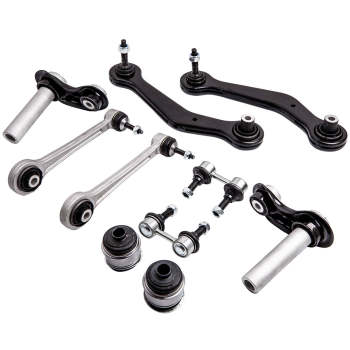 10pcs Rear LandR Control Arm Ball Joint Sway Bar Link Kit compatible for BMW E53 X5 2000-2006 suspension arms