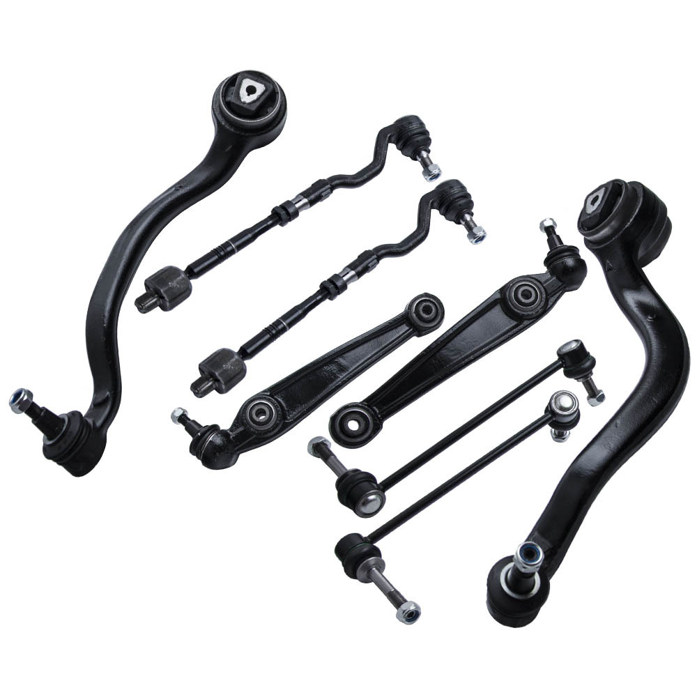 8pc Front Lower Suspension Wishbone Track Control Arms compatible for BMW X5 X6 E70 E71 E72 suspension arms