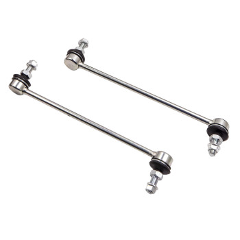 Bras de suspension de guidon + tiges de suspension avant gauche + droite compatible pour Ford Fiesta 6